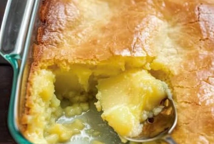 Lemon Cream Cheese Dump Cake—4 Simple Ingredients new york times recipes