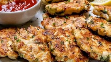 Cheesy Chicken Fritters new york times recipes