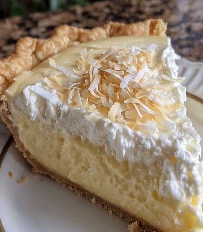 No Sugar, Guilt-Free Coconut Cream Pie
