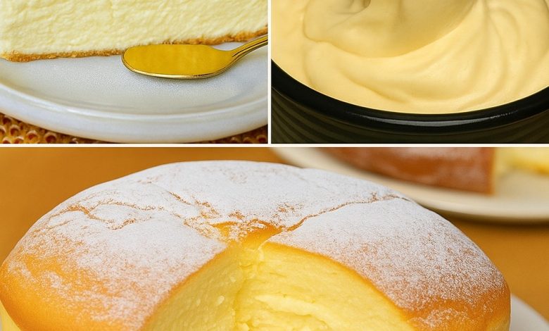 Fluffy Japanese Soufflé Cheesecake