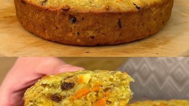 Oatmeal Apple Carrot Cake
