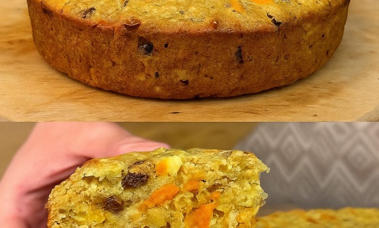 Oatmeal Apple Carrot Cake