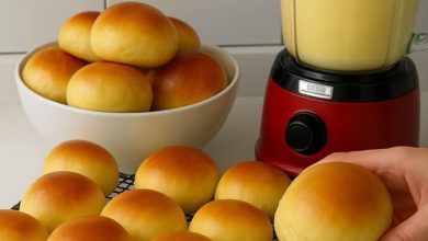 Soft & Fluffy Blender Bread Rolls